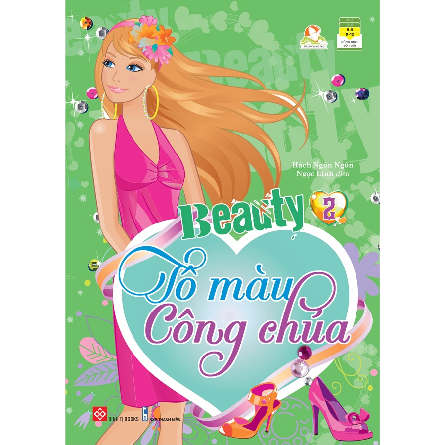 Sách - Beauty - tô màu công chúa
