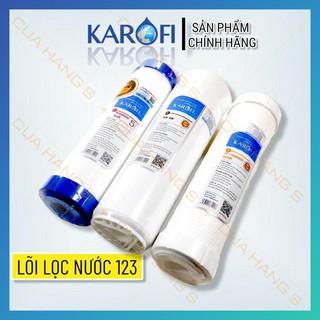 Lõi lọc nước Kangaroo Karofi, lọc nước thô số 123 thay thế KAROFI chính hãng