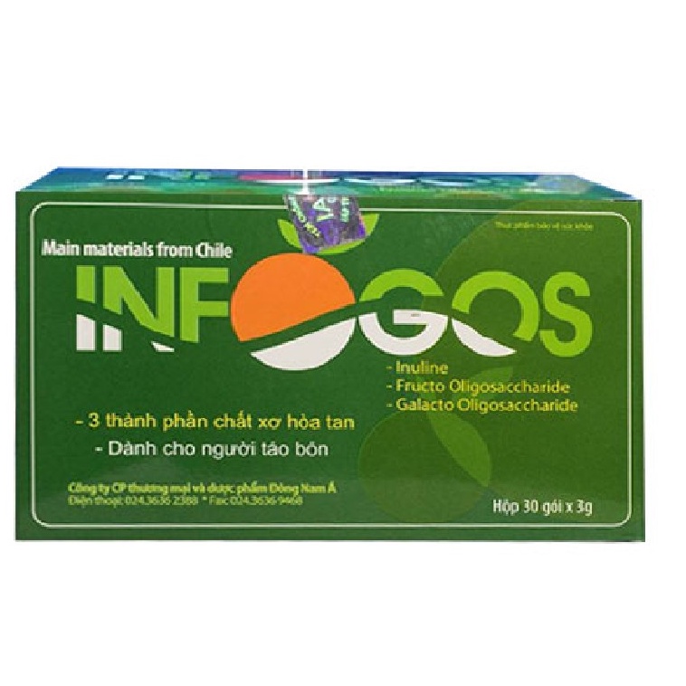 Chất xơ hòa tan INFOGOS ( Dành cho người táo bón )