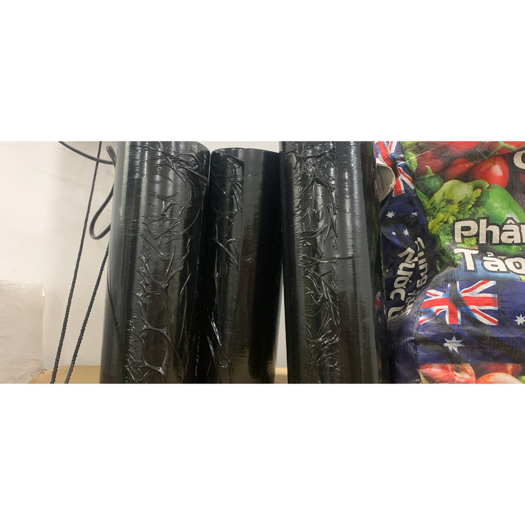 Màng PE đen thui 25cm 1kg & 50cm-2kg