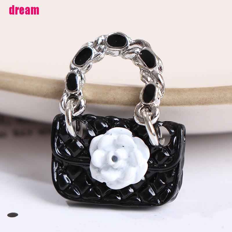 Bộ 2 Túi Xách Da Thời Trang Cho Búp Bê Tỉ Lệ 1: 6 1: