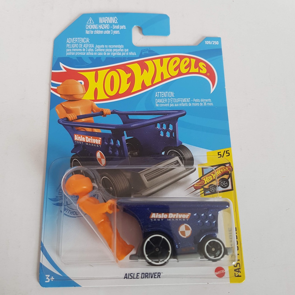 Xe Mô Hình Chính Hãng HotWheels - Aisle Driver