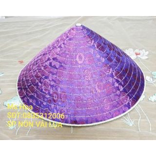 Nón Lụa Cao Cấp Hàng dày đẹp bền xuất sắc luôn ạ.MS HOA DT 0835312006. Nón Làng Chuông bền đẹp ...