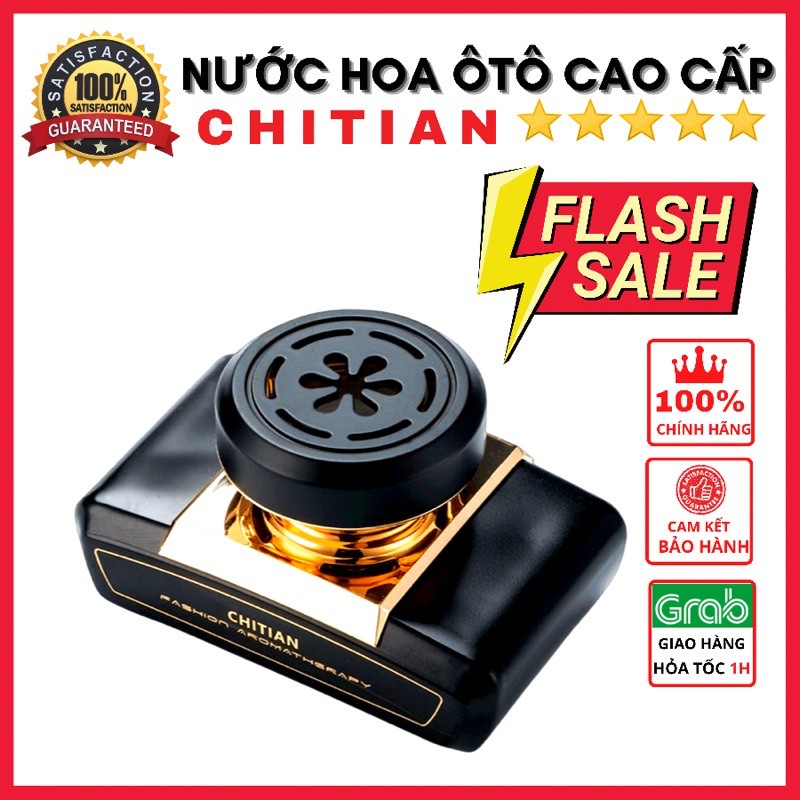 Nước Hoa Ô Tô Cao Cấp CHITIAN 55ml - Khử Mùi Ô Tô Hiệu Quả, Mang Lại Hương Thơm Nhẹ Cảm Giác Dễ Chịu