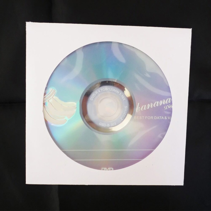 50 bao bì mini bằng giấy dùng đựng đĩa CD DVD