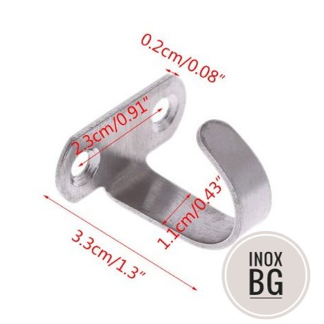 Móc Treo Inox Tròn Nhỏ Bắt tường, Móc Treo Đồ Đa Năng, Tiện Dụng Khắp Mọi Nơi Bạn Muốn, Treo Đồ Dùng Cá Nhân