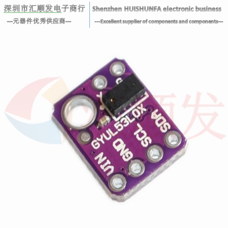 Gy-530 VL53L0X laser purple board with ToF range, different flight time of sensor module