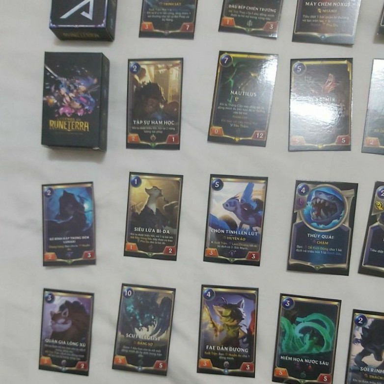 40~60 lá thẻ bài Huyền thoại Runeterra