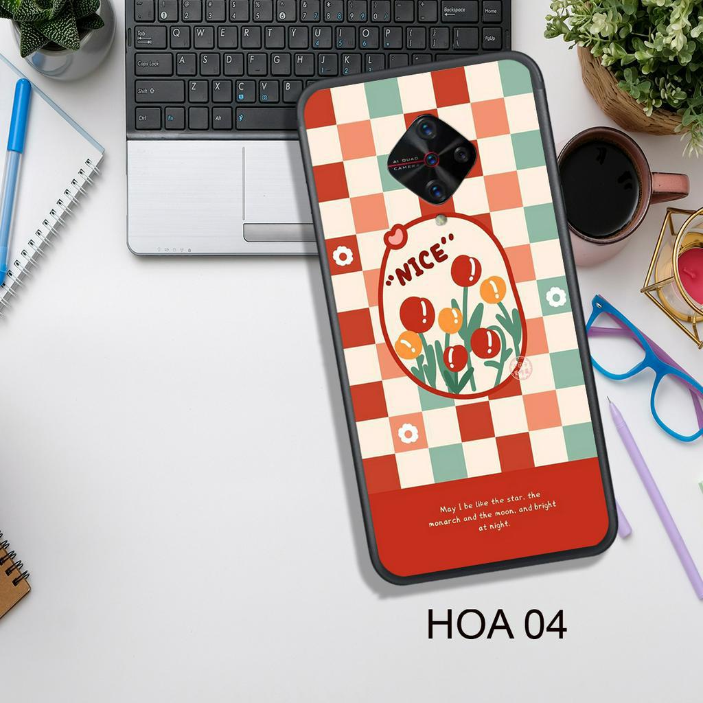 Ốp Lưng  VIVO S1  - S1 PRO - V7 - V7 PLUS - V9/Y85 - V11i - Y97 , In Hình HOA, Màu Sắc Bắt Mắt.