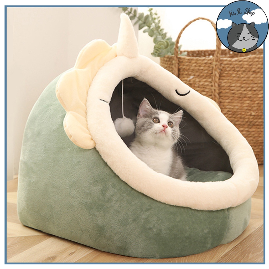 Nhà Đệm Cho Thú Cưng Cao Cấp Có Thể Tháo Rời Gấp Gọn, Làm Sạch Dễ Dàng – Ổ Cho Chó Mèo Nhiều Màu Săc