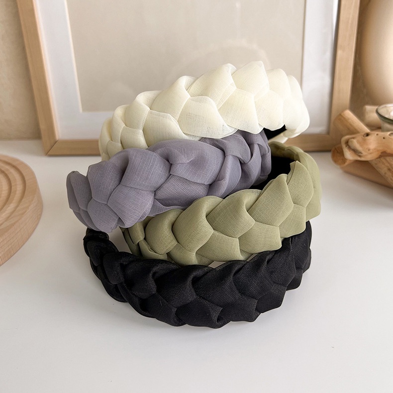 Băng Đô Vải Organza Bản Rộng 50139