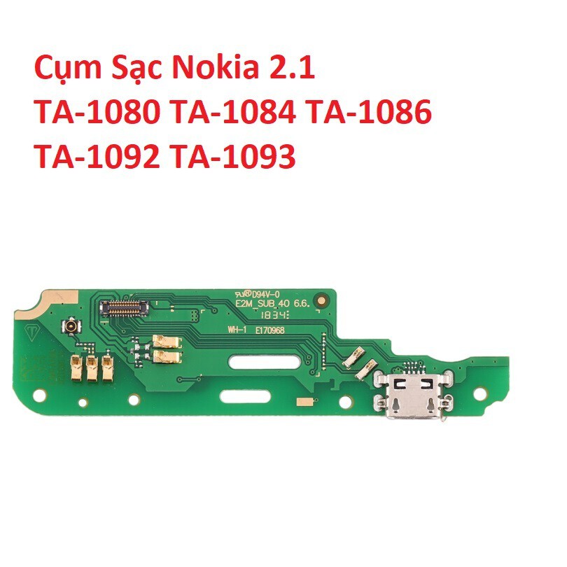 Cụm Chân Sạc Nokia 2.1 TA-1080 TA-1084 TA-1086 TA-1092 TA-1093