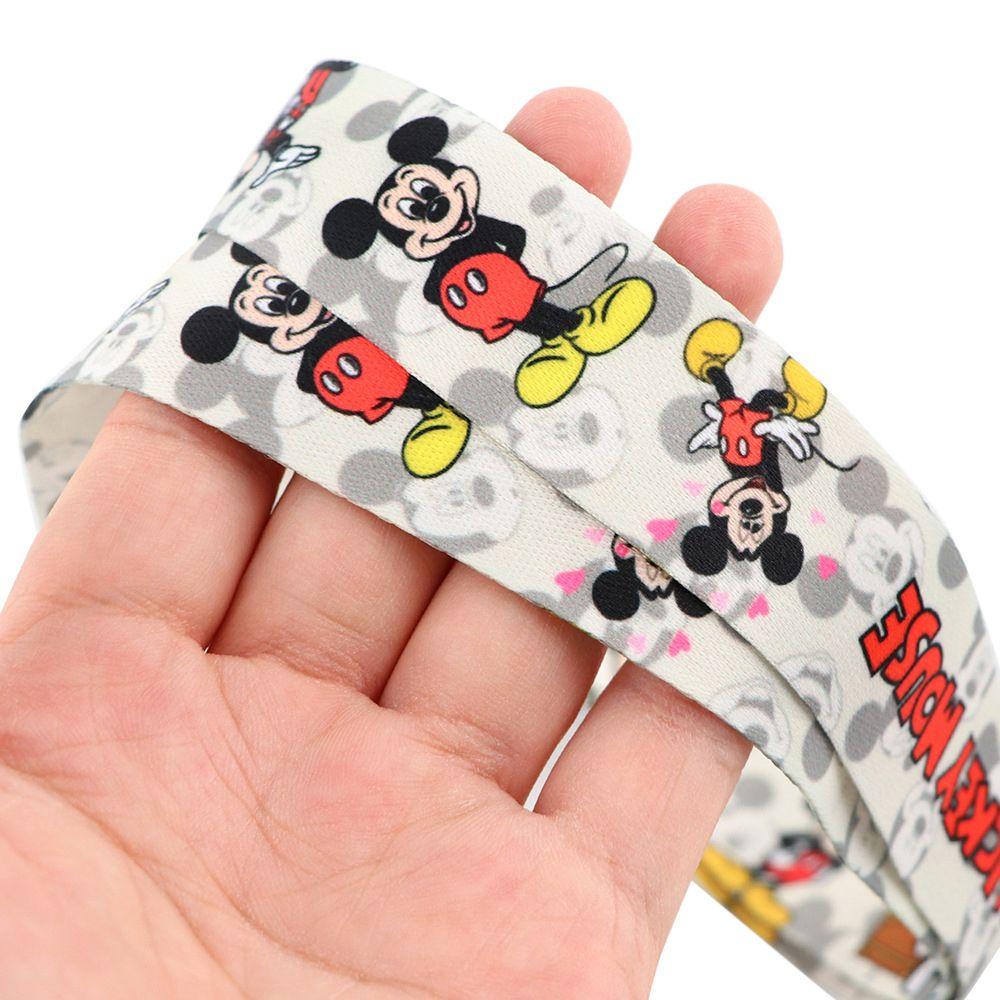 Móc Khóa Đựng Thẻ ID Hình Chuột Mickey Đáng Yêu
