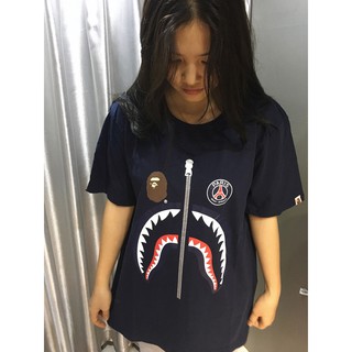 Áo thun B.a.p.e x PSG T-shirts (Có ảnh thật)