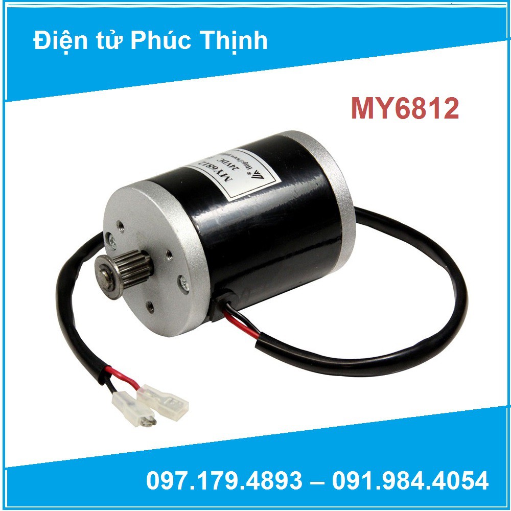 Động cơ chổi than 24V 120W MY6812