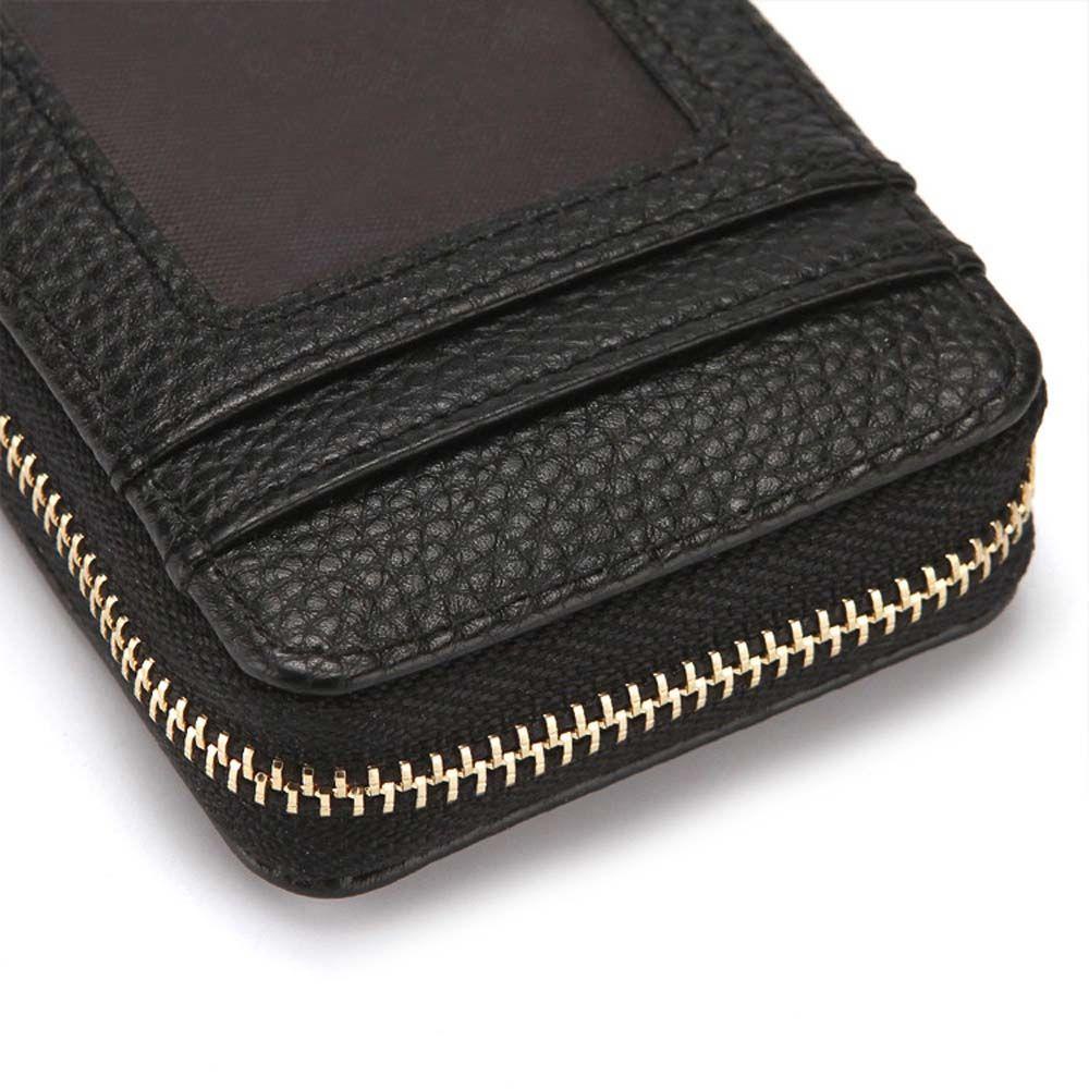 Ví cất thẻ tín dụng thời trang doanh nhân ngăn ngừa RFID mang đi có dây kéo nhiều màu tùy chọn