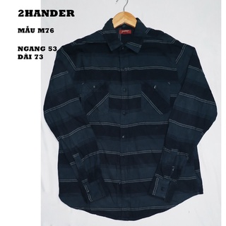 Áo flannel 2hand đủ size hàng Nhật (Inbox để chọn mẫu)