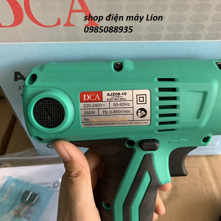 Máy khoan vặn vít dùng điện DCA AJZ08-10 chính hãng - máy khoan vặn số