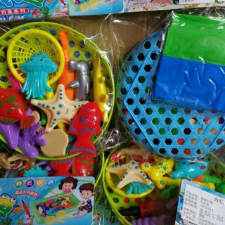 Đồ chơi rổ câu cá kèm phao