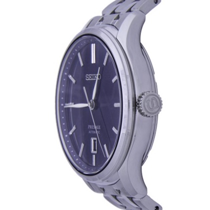 Đồng hồ nam Seiko SRPD41J1 mặt kính Sapphire chống xước, chống nước 3 ATM. dây thép không gỉ cao cấp chính hãng Nhật Bản