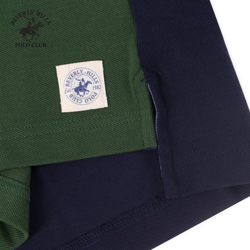 Beverly Hills Polo Club - Áo polo Ngắn tay Nam Slimfit Navy NV- BHPC PMSSS20TL089