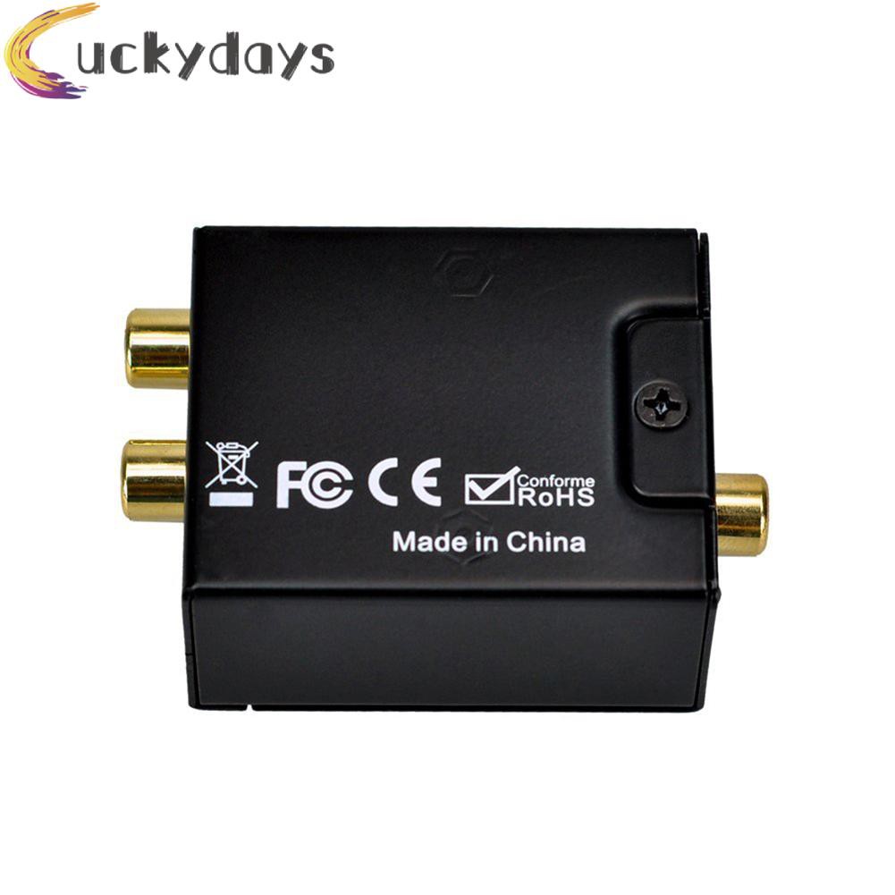 Bộ Chuyển Đổi Âm Thanh Đồng Trục Quang Kỹ Thuật Số Sang Analog Rca L / R