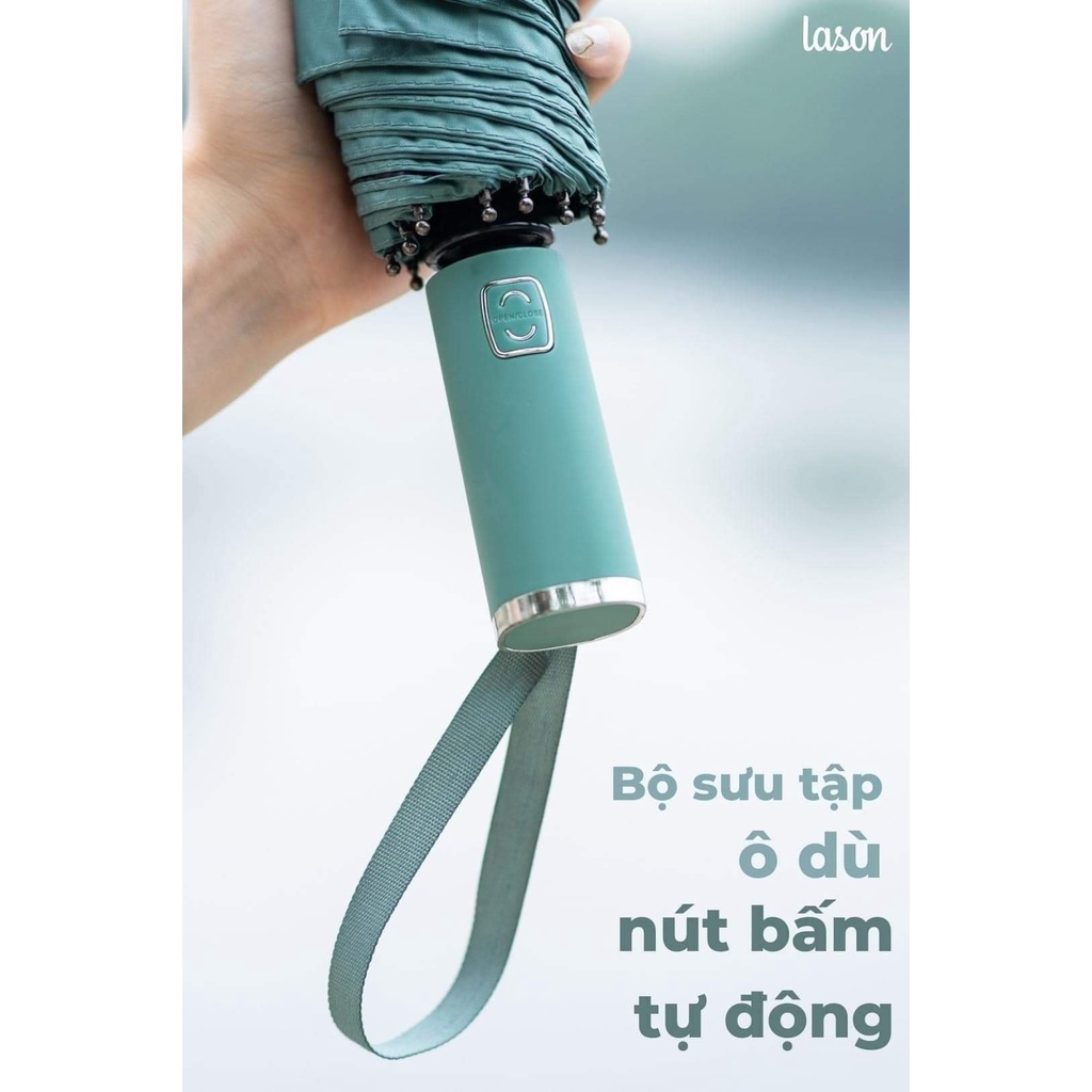 Ô bấm tự động bật mở 2 chiều (loại 10 nan siêu cứng], dù che nắng mưa cao cấp