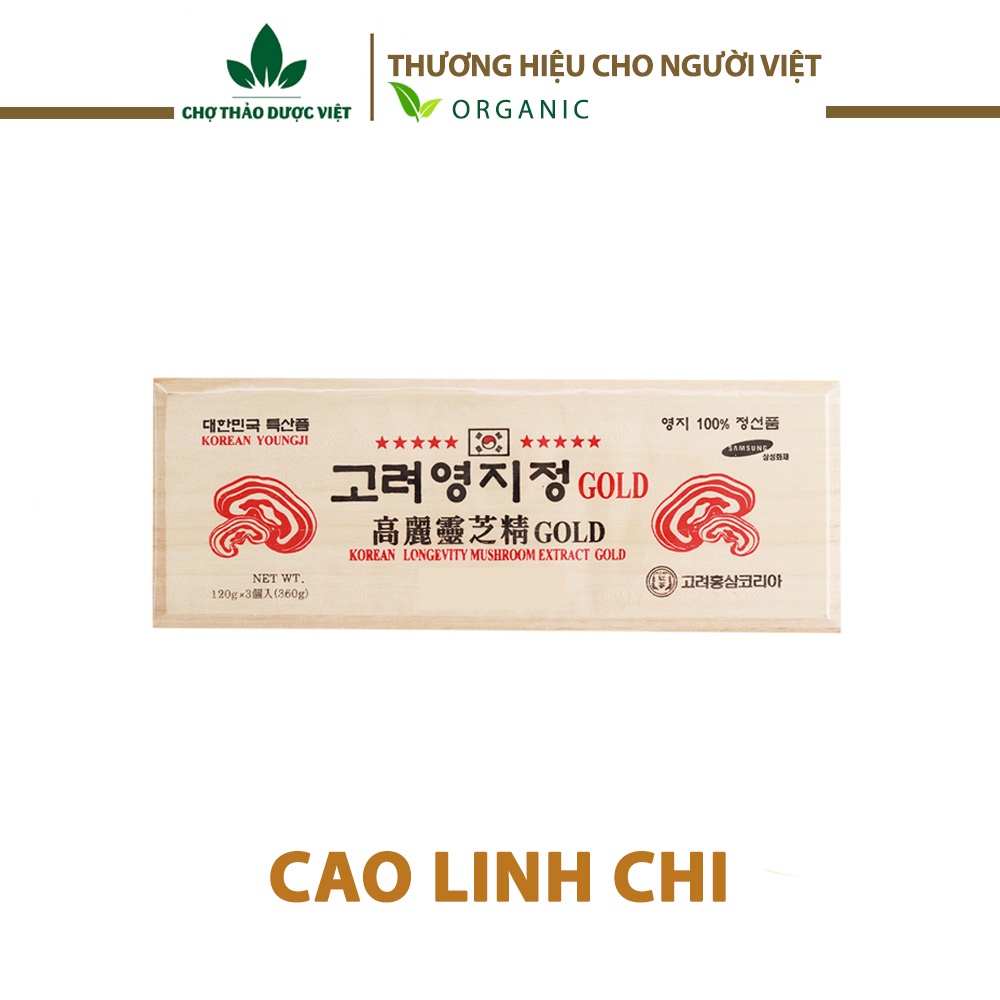 Cao linh chi Hàn Quốc thượng hạng giúp thanh nhiệt, detox, giảm mệt mỏi - Chợ Thảo Dược Việt