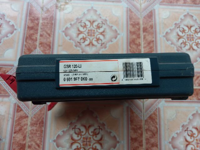 Máy khoan vặn vít dùng pin Bosch GSR 120-LI Professional  hàng chính hãng 100%