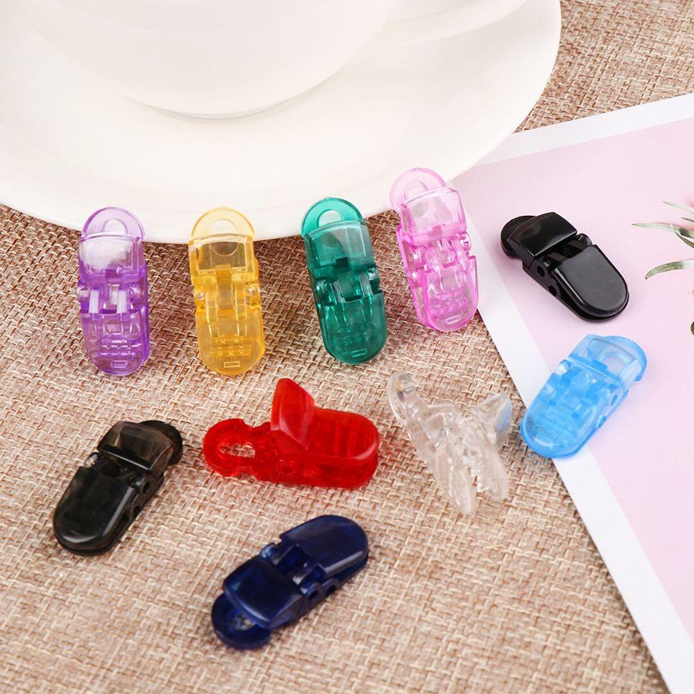 NIUYOU Set 5 Kẹp Nhựa 3.7 * 1.3cm Đa Dụng Chất Lượng Cao