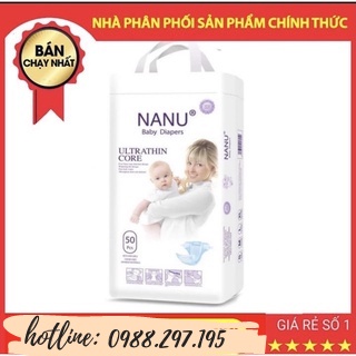 Tã/Bỉm Quần NANU 50M/M/L/xl/xxl/xxxl