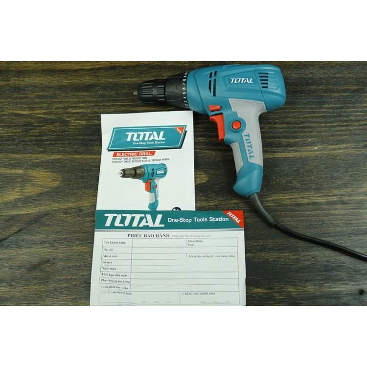 10mm Máy khoan vặn vít cầm tay 280W TOTAL TD502106