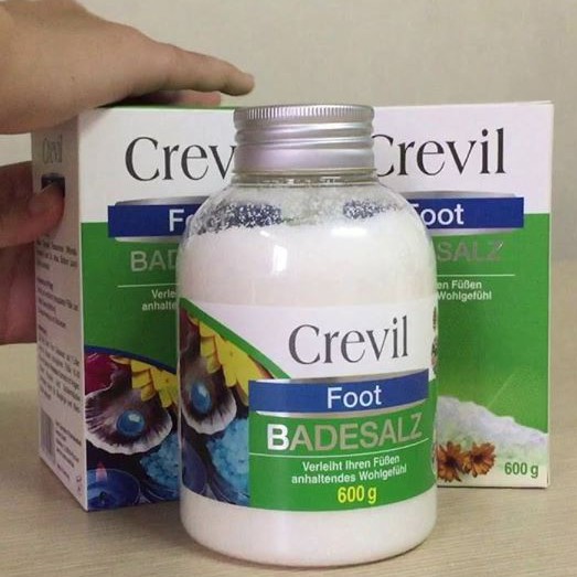 Muối Ngâm Chân CREVIL Cho Bà Bầu, Sau Sinh, Trị Nhức Mỏi Xương Khớp, Trị khử Mùi Hôi Chân | BigBuy360 - bigbuy360.vn