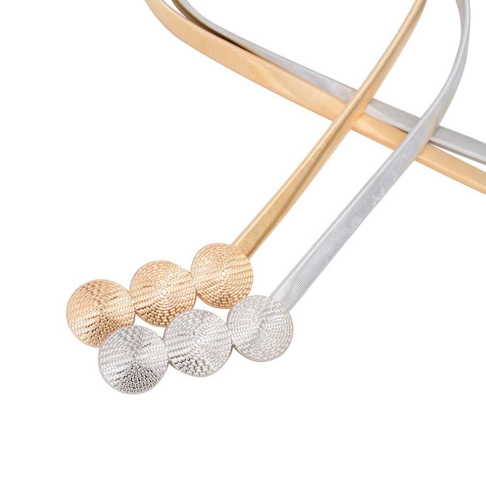 Thắt Lưng Mỏng Dáng Dài Phong Cách Vintage Thanh Lịch Cho Nữ