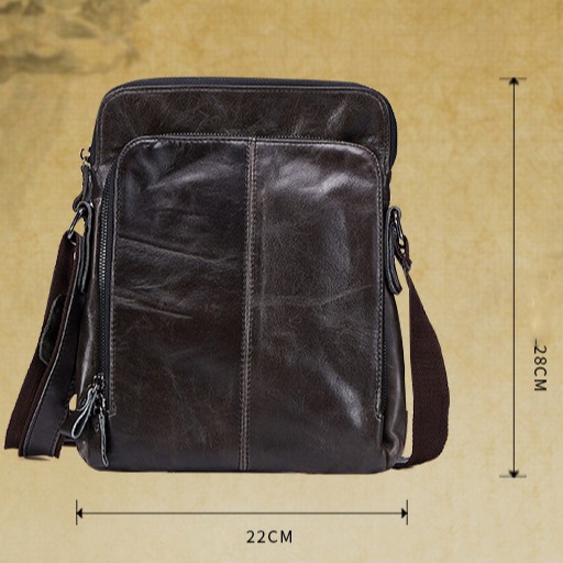 Túi Đeo Chéo Nam Cao Cấp LAVATINO Chính Hãng - 100% Da Nguyên Miếng, Handmade Khâu Tay - Món Quà Ý Nghĩa Cho Người Thân | BigBuy360 - bigbuy360.vn