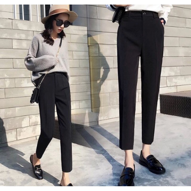 [Mã FAMAYWA giảm 10K đơn 50K] 💕Quần Baggy Tây Dáng Đứng Công Sở💕 | BigBuy360 - bigbuy360.vn