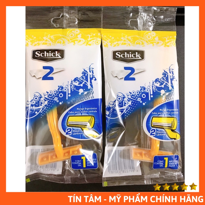 Dao Cạo Râu, Lông Du Lịch Schick (bền, mượt, không gỉ)