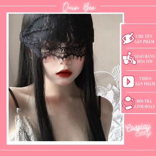 Bịt mắt ren xuyên thấu, Mạng Che mắt Ren Mã E001 - Phụ Kiện Cosplay  - QuinBee