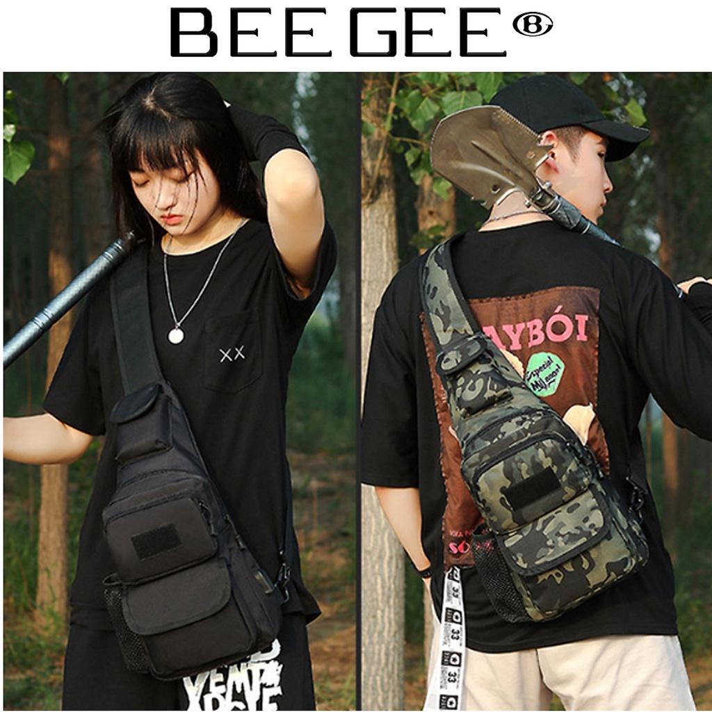 Túi đeo chéo lính đặc nhiệm biệt đội SEAL -  BEE GEE DCN9023 (Tặng quà tặng ngẫu nhiên trong BEEGEE GILF COLLECTION)