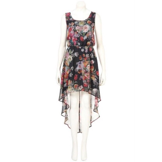 Đầm voan hoa đuôi cá FOREVER 21