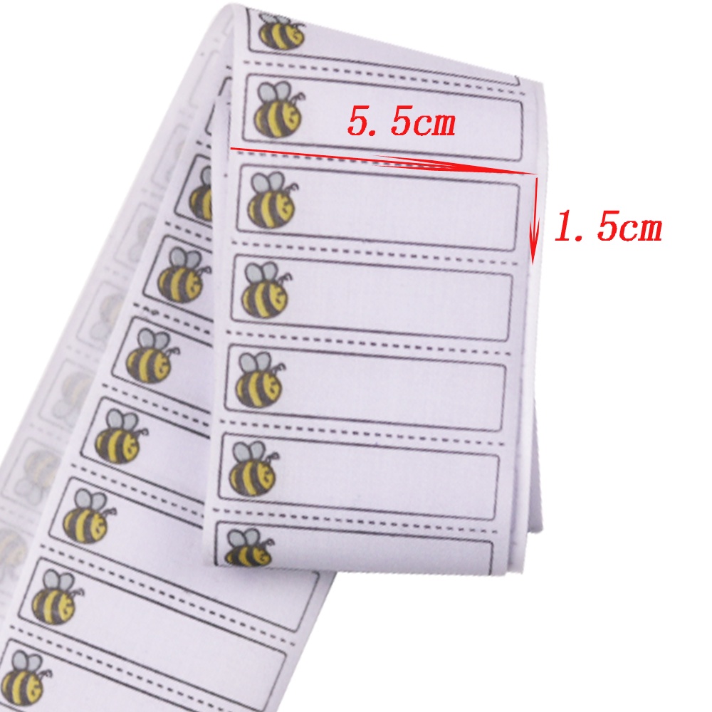 Set 100 / 200 Nhãn Dán Ghi Tên Lên Quần Áo Tiện Lợi