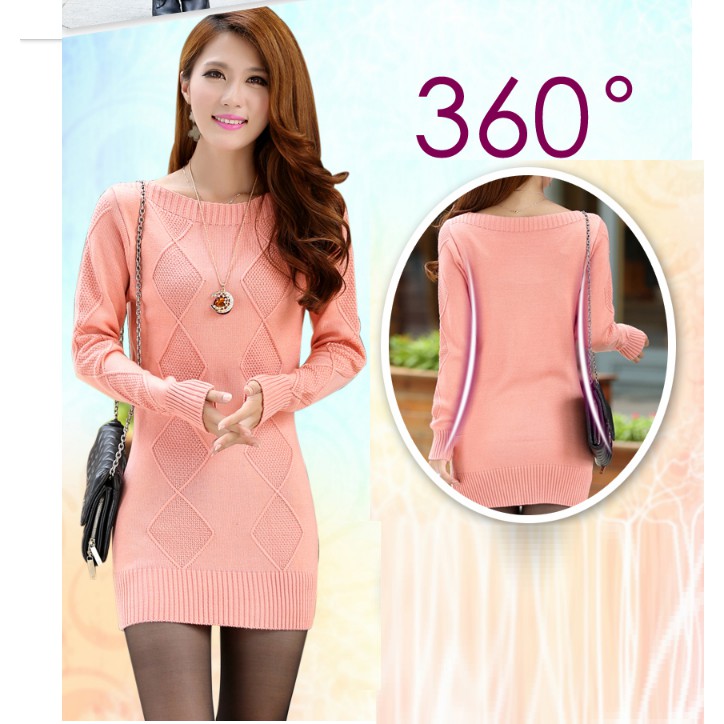 Đầm len gợi cảm