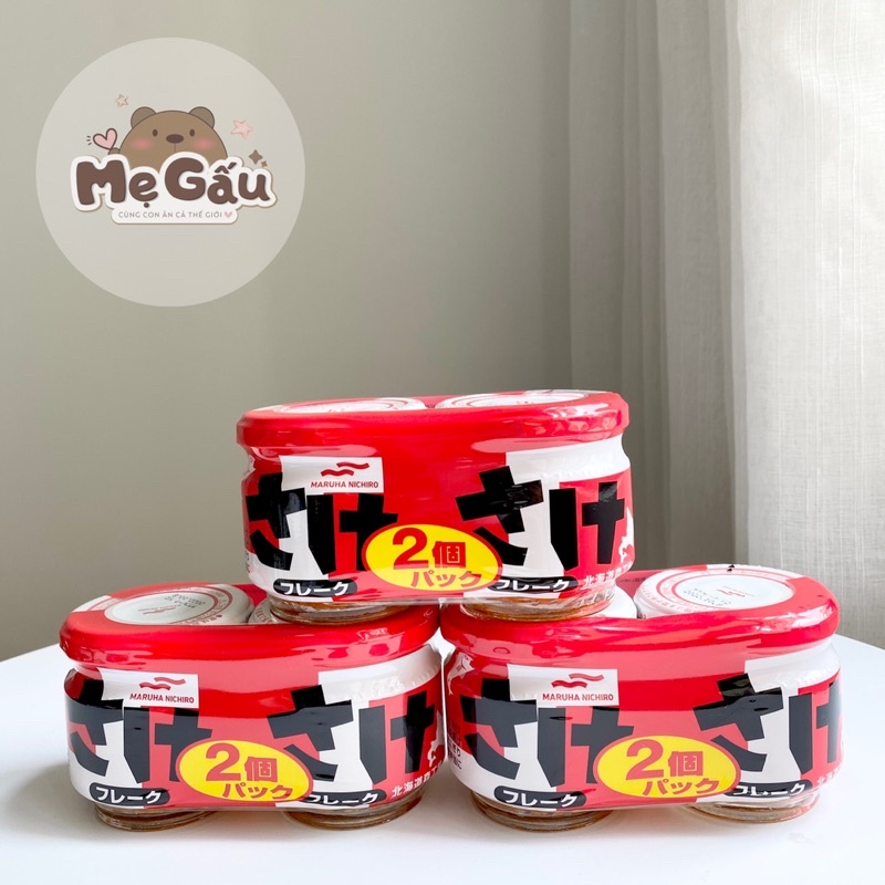 RUỐC CÁ HỒI NHẬT (hộp lẻ 52g)-cho bé từ 8m+