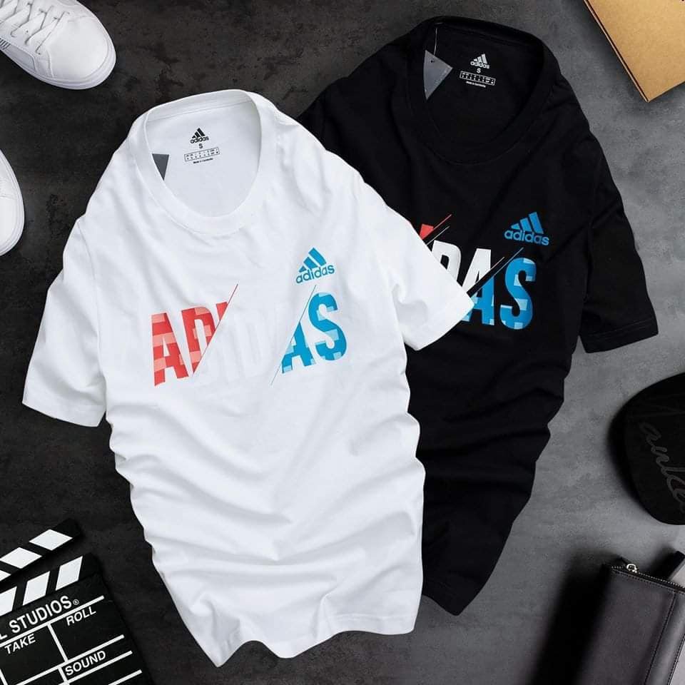 Áo Thun Adidas Nam Nữ Chính Hãng 100% Cotton Mẫu 12