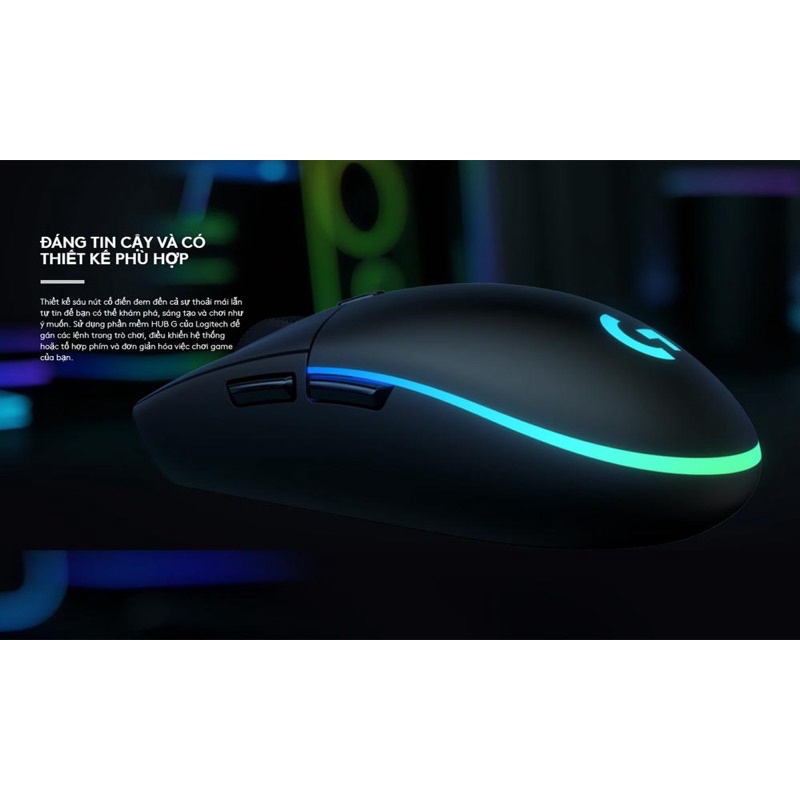 Chuột Gaming LOGITECH G102 Gen II Lightsync RGB Chính hãng