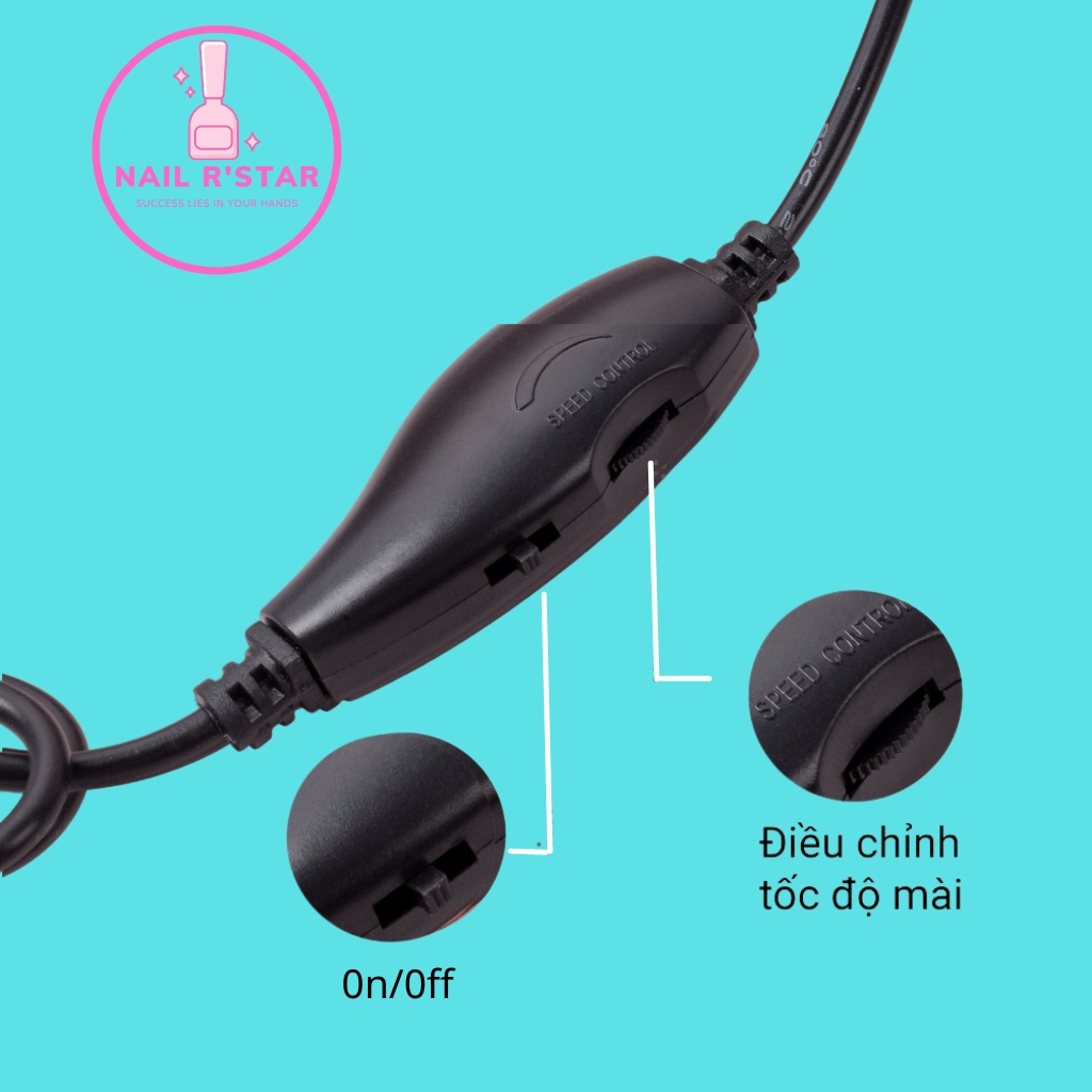 Máy chà gót chân TL-DS01 chính hãng  - Máy mài gót chân chuyên dụng ngành Nails, Spa, Thẩm mỹ