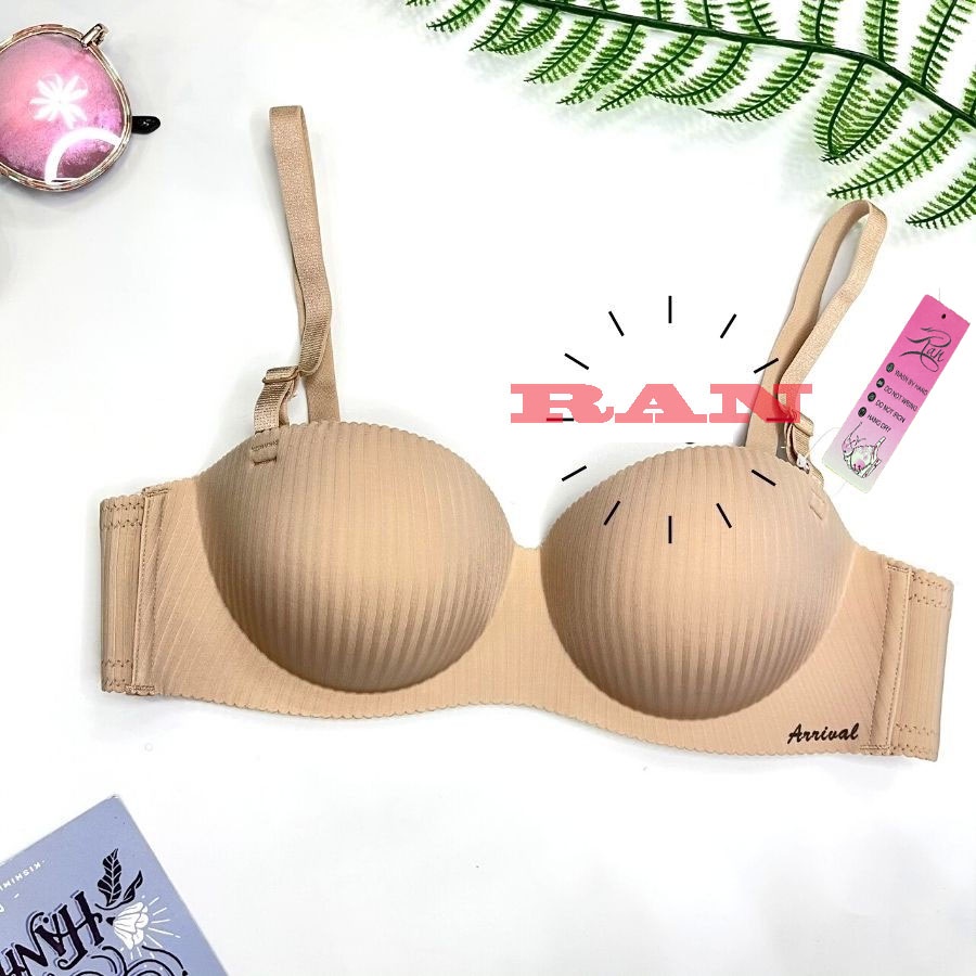 Áo Ngực Su Quả Ngang Không Gọng Chống Tụt Siêu Đẩy Ngực 2288 Loại 1 Chính Hãng