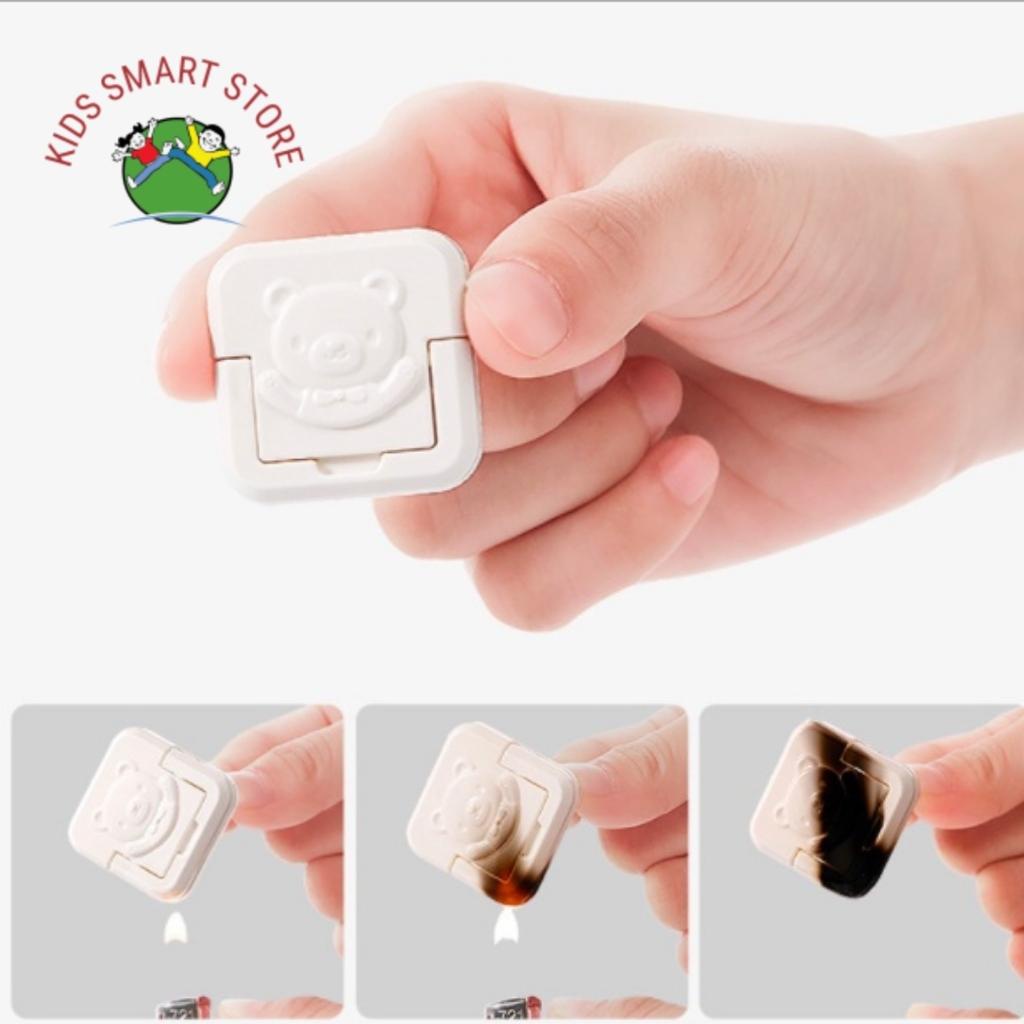 Nút Bịt Ổ Điện Chống Giật 2 Chân 3 Chân Cao Cấp Nhỏ Gọn Chắc Chắn Bảo Vệ An Toàn Cho Bé