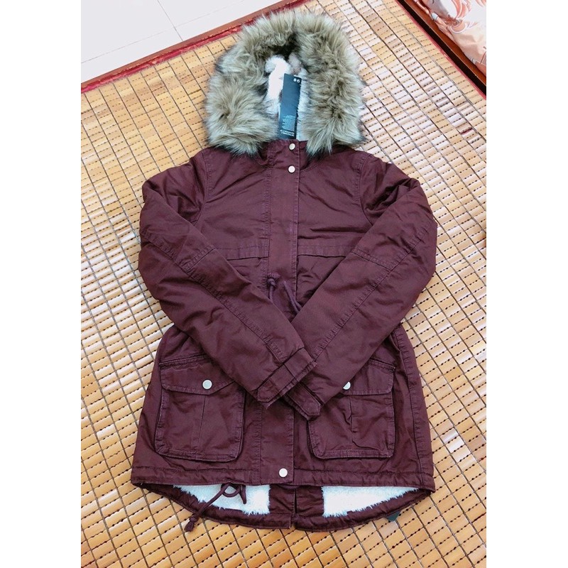 [HÀNG CÓ SẴN] Áo Parka H&M Chính Hãng Lót Lông 100% Mẫu Mới 2020 | BigBuy360 - bigbuy360.vn