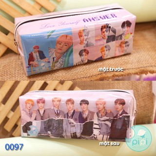 HỘP BÚT BTS VẢI MẪU 97